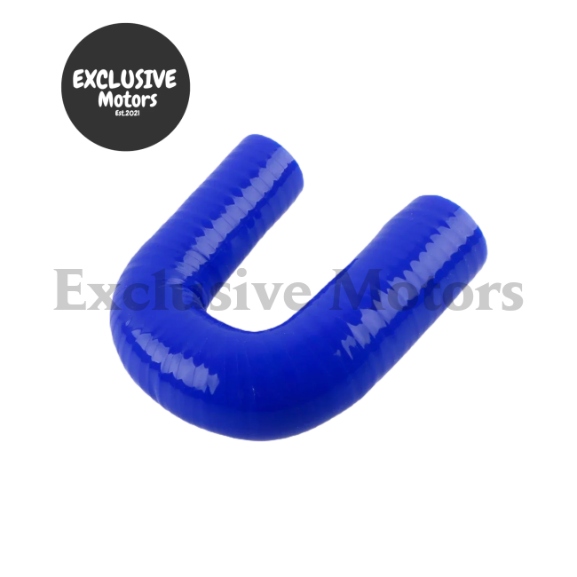 Blue 180-Degree Elbow Universal Silicone Hose