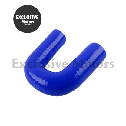 Blue 180-Degree Elbow Universal Silicone Hose