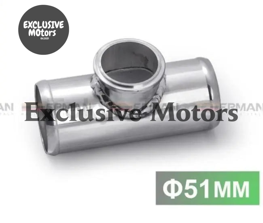 Aluminium Blow Off Valve Adapter T Pipe Fitting 51Mm 2" For Tail 50Mm Bov - Tokyo Tom's
