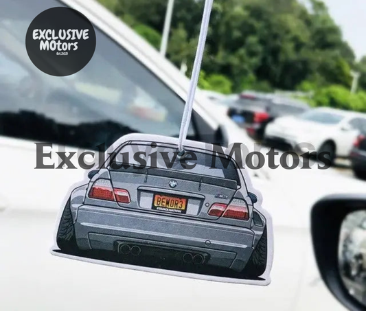 BMW M3 AIR FRESHENER - BLK ICE  (12 blk ice)