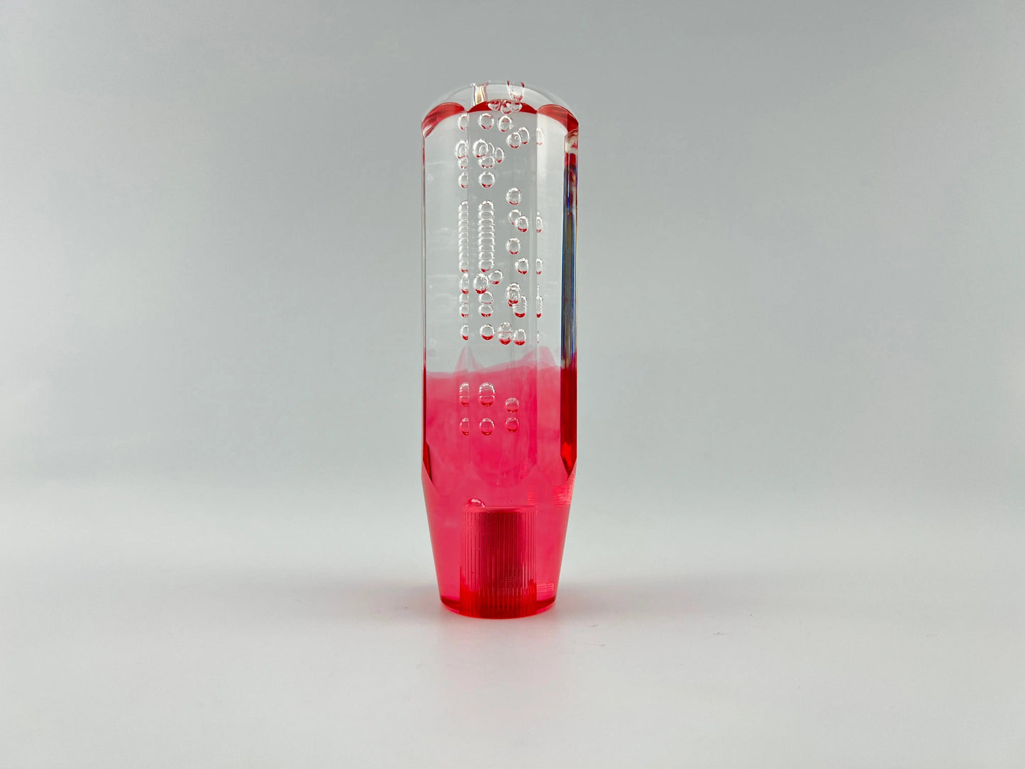 15cm Bubble Gear Knob Pink/Clear