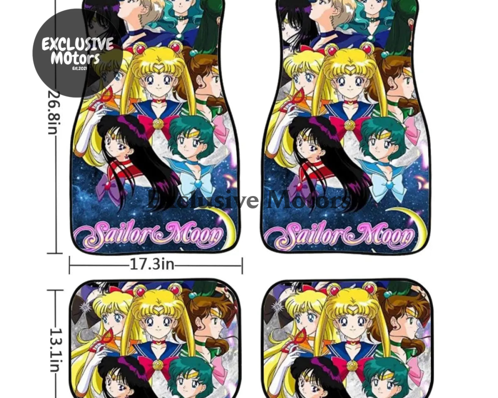 Custom Sailor Moon Floor Mats