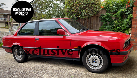 IS  Side Skirt Set for BMW E30 Sedan/Coupe 1982-1994
