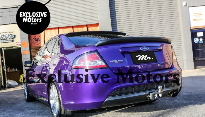Rear Boot Spoiler for Ford Falcon FG Series I/II Sedan 2008-2014 Black ...