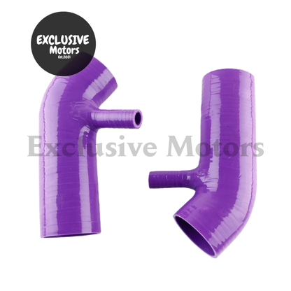 2-Piece Air Inlet Intake Hose Kit for Nissan 370Z/G37 Z34 3.7L VQ (2009-2014)