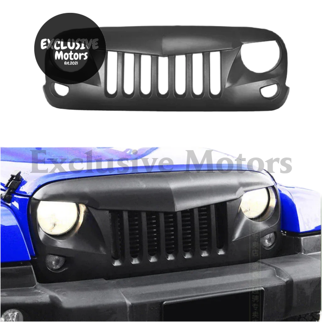 Modified Bumper Grilles for Jeep Wrangler TJ, JK & JKU (1997-2017)