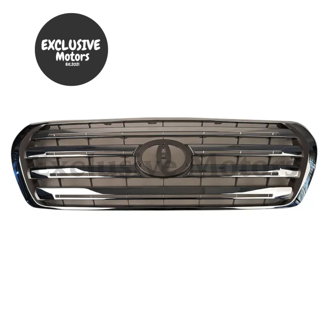 Plated Front Grille for Toyota Land Cruiser - Modified Water Tank Grille