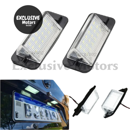 LED License Plate Lights for BMW E36 318i, 328i, M3 - White 12V