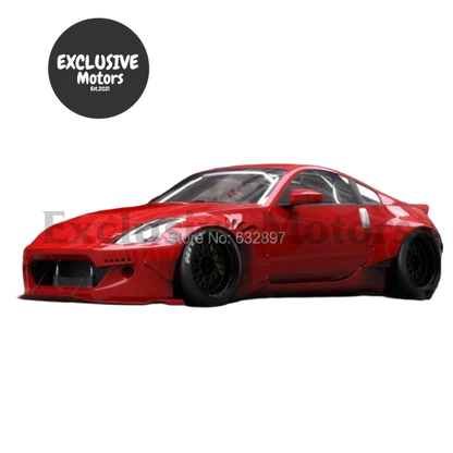 Rocket Bunny Style FRP Front and Rear Fender Flare for Nissan 350Z Z33