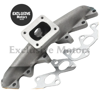 Cast Iron Turbo Manifold for Toyota Supra MK4 (1993-1998) 2JZ-GTE, T4 Flange