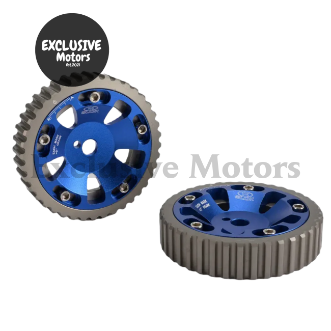 Engine Cam Gear Pulleys for Mitsubishi 4G15/4G13 (Blue)