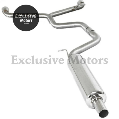 SS Dual Exhaust for 2015-2017 VW Volkswagen GTI MK7 2.0T 2.5" Pipe with 3" Tip