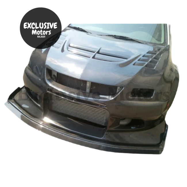 Carbon Fiber Front Lip for Mitsubishi Evolution EVO 9