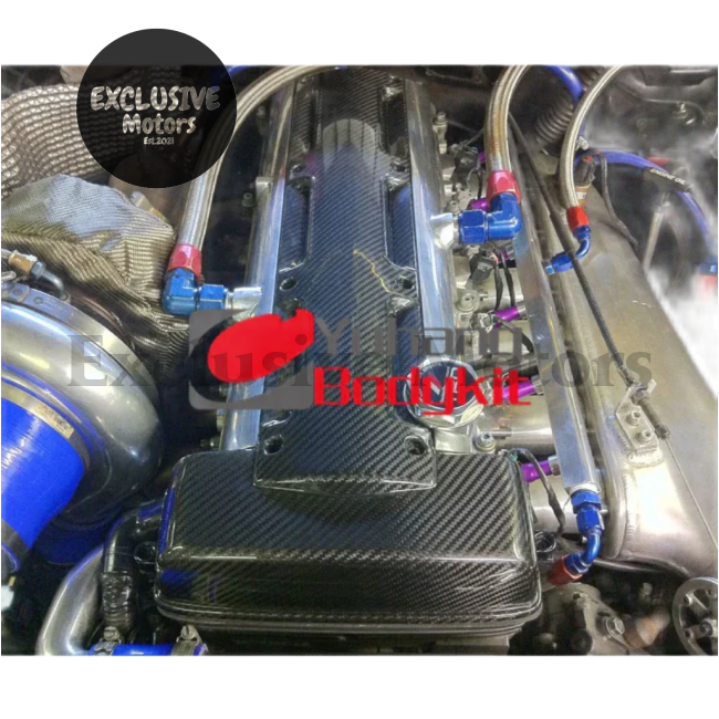 Carbon Fiber Engine Cover for 1993-1998 Toyota Supra MK4 2JZ