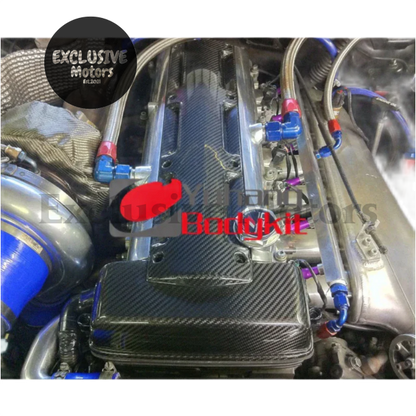 Carbon Fiber Engine Cover for 1993-1998 Toyota Supra MK4 2JZ