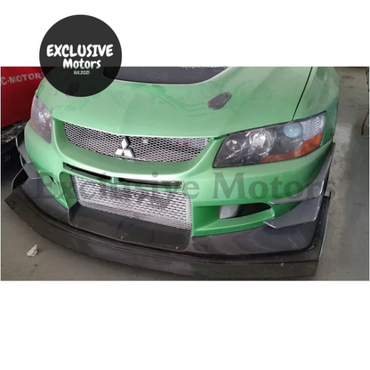 OEM Style Carbon Fiber Front Lip for Mitsubishi Evolution EVO 9