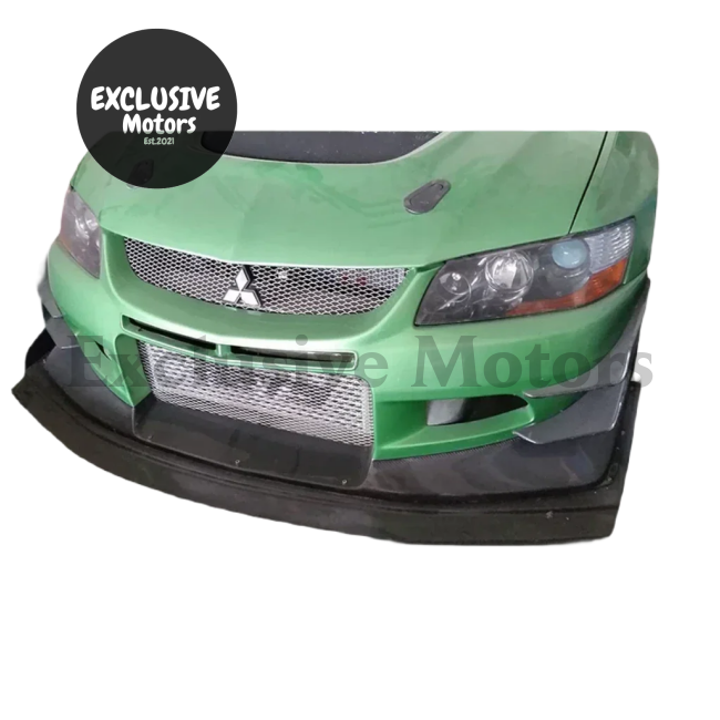 Carbon Fiber Front Lip for Mitsubishi Evolution EVO 9