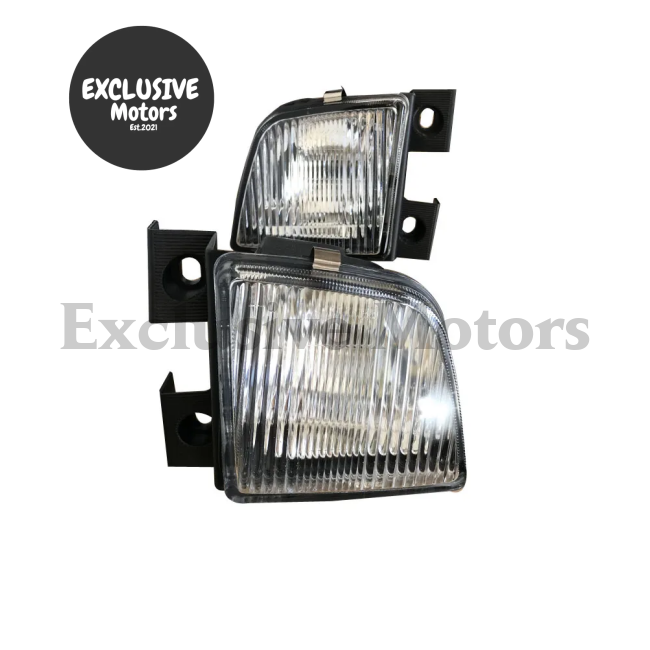 Pair of Crystal Fog Lamps for Toyota Hiace, Corona, Caldina (1994-1997)