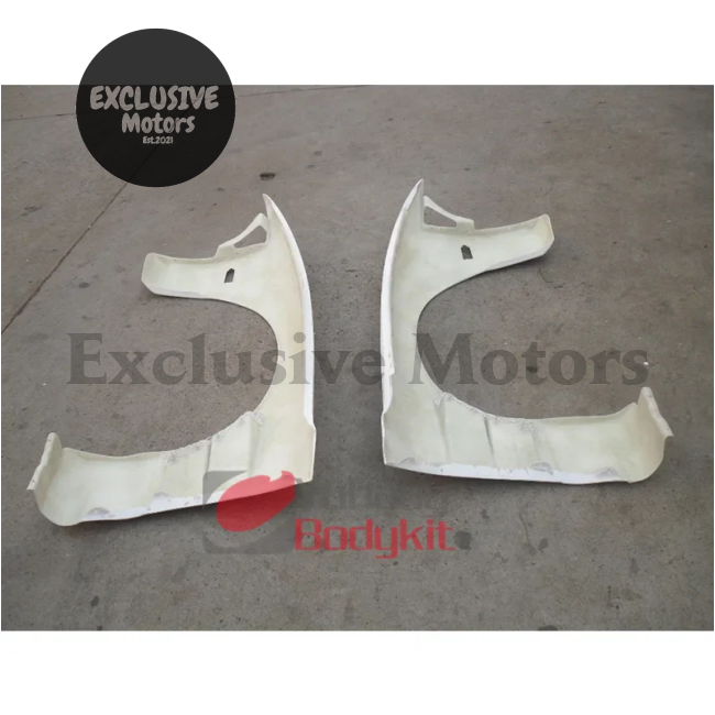 180SX BN-Sports Style FRP Front Fenders +30mm Fiberglass