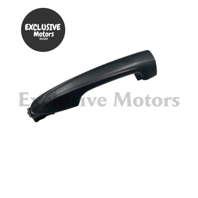 Black Door Outer Handles x 2 for Toyota Hilux Revo (2015-2018)