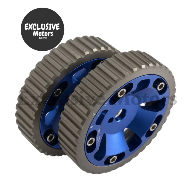 Engine Cam Gear Pulleys for Mitsubishi 4G15/4G13 (Blue)