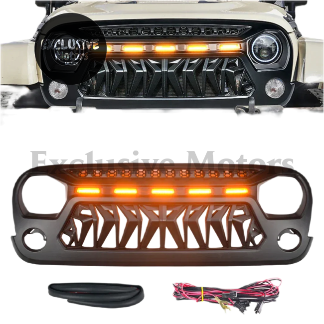 Modified Racing Grills for Jeep Wrangler JK & JKU (2007-2017)