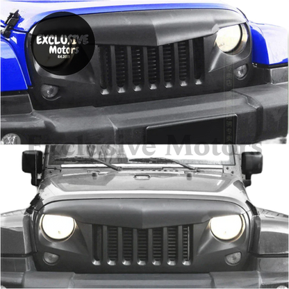 Modified Bumper Grilles for Jeep Wrangler TJ, JK & JKU (1997-2017)