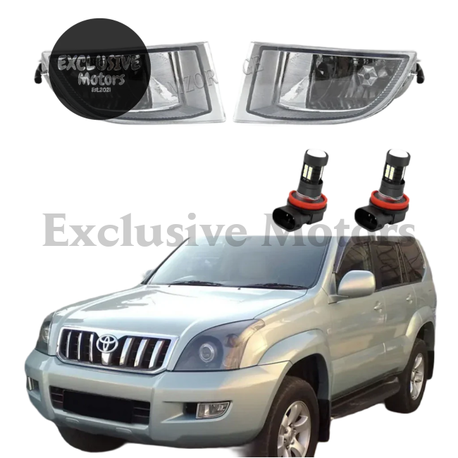 LED Fog Lights for Toyota Land Cruiser Prado (2002-2009)