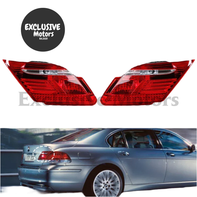 Rear Inner Tail Lights x 2 for BMW E65 7-Series (2005-2008)