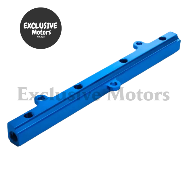 Aluminum Injection Injector Fuel Rail Kit for Toyota MR2 3S-GTE (Blue)