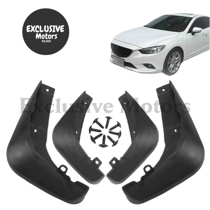 4 x Mudflaps for Mazda 6 (GJ/GL) Atenza (2013-2019)