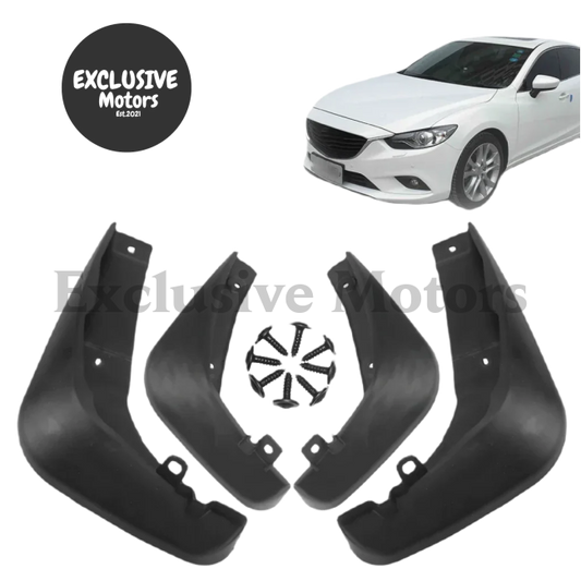 4 x Mudflaps for Mazda 6 (GJ/GL) Atenza (2013-2019)