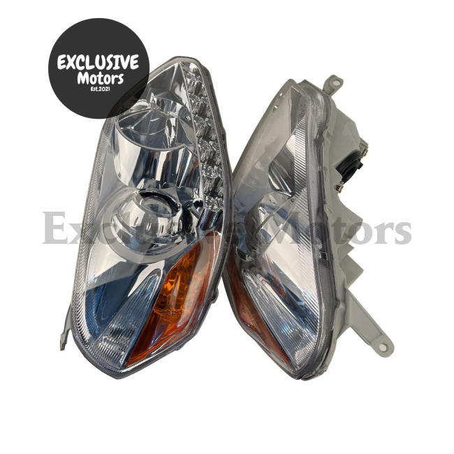 Pair of LED Headlights with Lens for Toyota Mark GX110 (2001-2005)