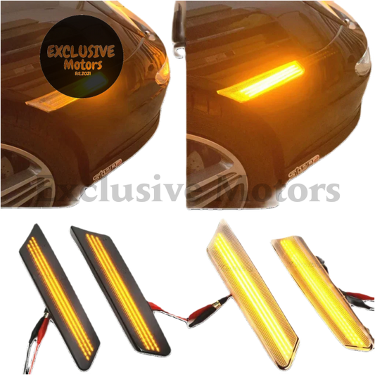 Super Bright LED Side Fender Dynamic Turn Signal Light for Porsche 997, 911