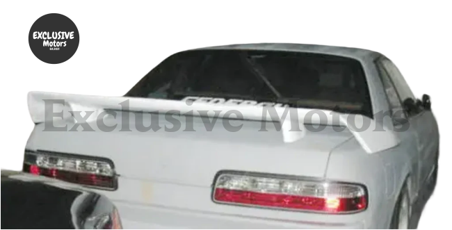 CF Rear Spoiler for Nissan Silvia 180SX, S13, 240SX, and 200SX (Kouki)