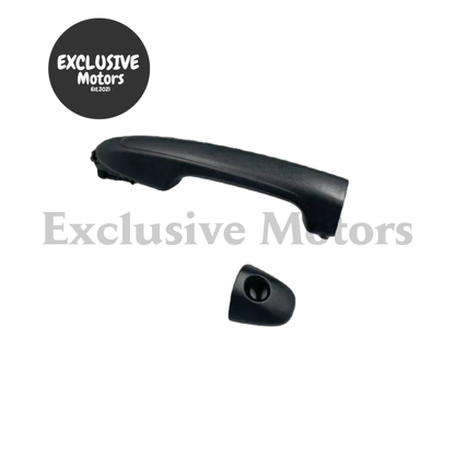 Black Door Outer Handles x 2 for Toyota Hilux Revo (2015-2018)