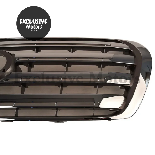 Plated Front Grille for Toyota Land Cruiser - Modified Water Tank Grille