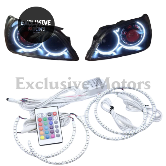 Multi-Color LED Angel Eyes Kit for Lexus IS200/IS300 (1998-2005)