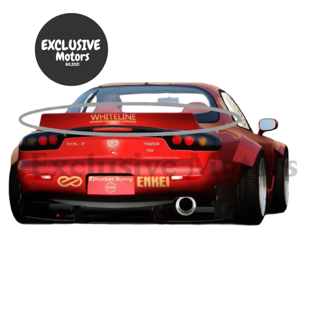 Rocket Bunny Style Rear Spoiler Wing for 1992-1997 RX7 FD3S