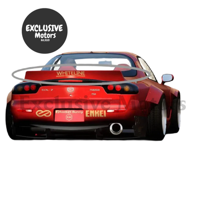 Rocket Bunny Style Rear Spoiler Wing for 1992-1997 RX7 FD3S