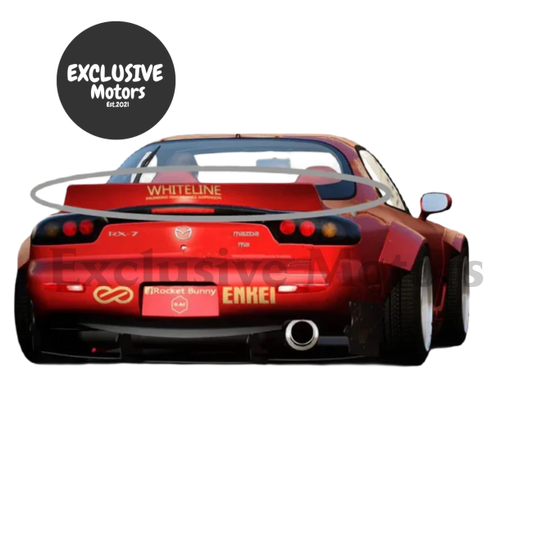 Rocket Bunny Style Rear Spoiler Wing for 1992-1997 RX7 FD3S