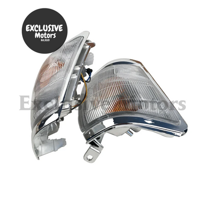 Pair of Front Turn Signal Corner Lamps for Toyota Hilux RZN148 (1998-2000)