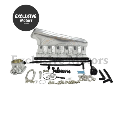 Billet Intake Manifold w90mm Throttle Body for Nissan  (R32/R33/R34) -RB26DET