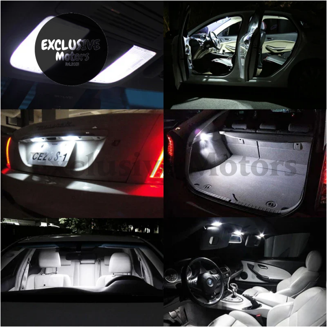 10-Piece LED Interior Light Kit for VW Polo MK4 9N/9N3 (2002-2009)