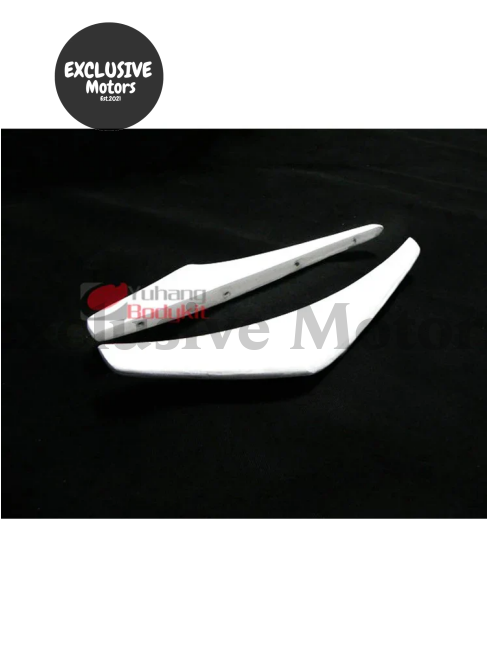 Nismo Version 2 Style Front Bumper Splitter Canards (2 pcs) for Nissan 350Z Z33