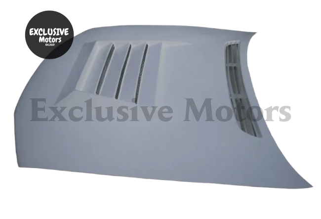 DMAX-Style Fiberglass Hood / Bonnet for Nissan Skyline R32 GTR (1989-1994)