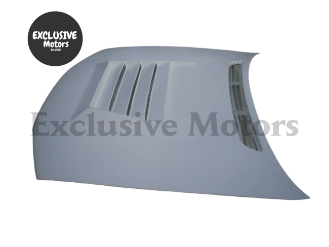 DMAX-Style Fiberglass Hood / Bonnet for Nissan Skyline R32 GTR (1989-1994)