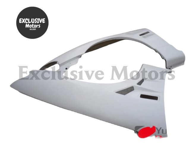 BN Style Vented Front Fender for Skyline R33 GTR (FRP)