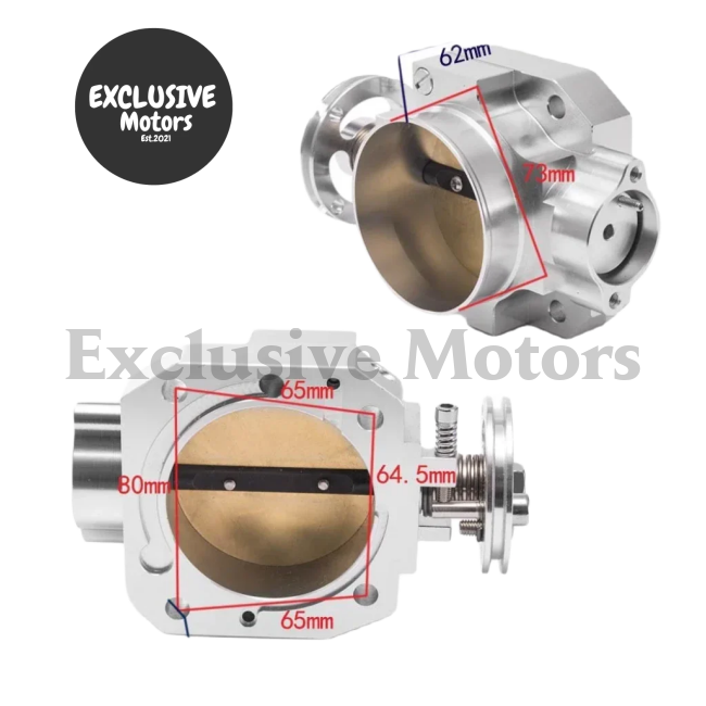 70mm Throttle Body for Honda B16, B18, D16, F22, B20, H22 (EG, EK)