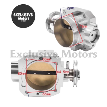 70mm Throttle Body for Honda B16, B18, D16, F22, B20, H22 (EG, EK)